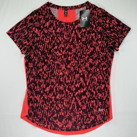 Under Armour Tops - NWT Under Armour Women's UA Speedstride Printed Short Sleeve Running Shirt